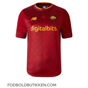 AS Roma Lorenzo Pellegrini #7 Hjemmebanetrøje 2022-23 Kortærmet